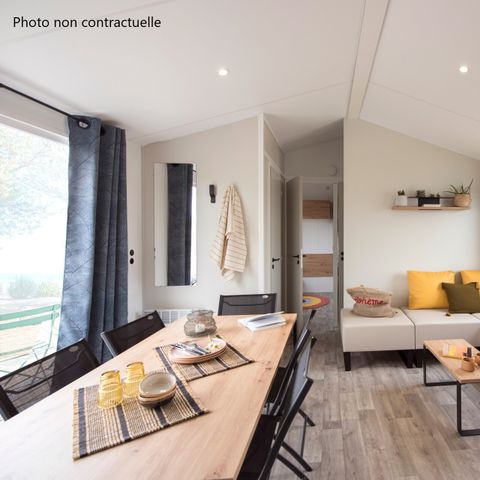 MOBILHOME 8 personnes - Cottage 4 chambres 40m²