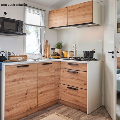 Stacaravan 6 personen - Cottage PREMIUM 3 slaapkamers 6 pers.