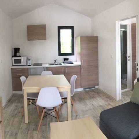 Chalet 4 personnes - Chalet du Lac 4 FEUILLES - 2 chambres - FACE PLAN D'EAU