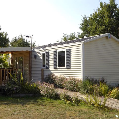 Mobilheim 4 Personen - Cottage 2 FEUILLES - 2 Zimmer - Ausgestattet für Personen mit eingeschränkter Mobilität