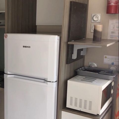 Mobilheim 4 Personen - Cottage 2 FEUILLES - 2 Zimmer - Ausgestattet für Personen mit eingeschränkter Mobilität