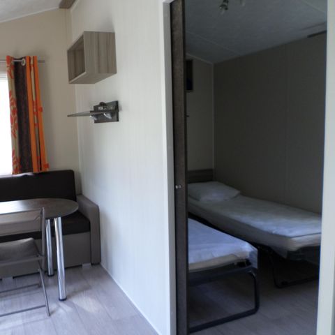 Stacaravan 4 personen - Cottage 2 FEUILLES - 2 slaapkamers - Uitgerust voor personen met beperkte mobiliteit