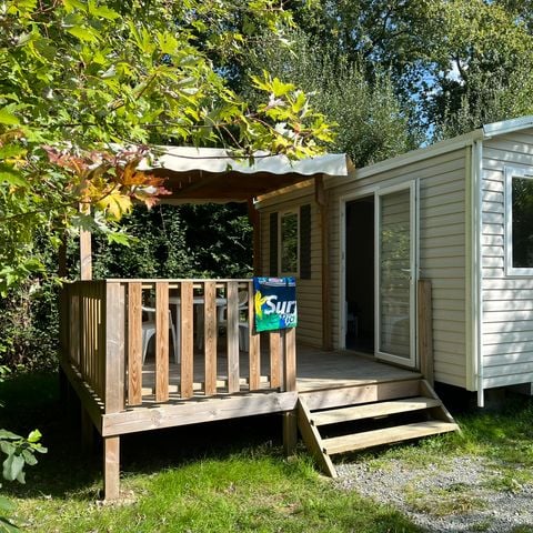 Mobilhome 2 personnes - Cottage 1 FEUILLE - 1 chambre