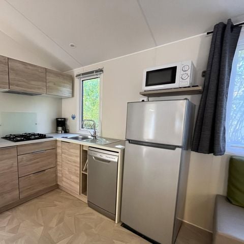 Stacaravan 4 personen - Cottage PREMIUM 2 slaapkamers 4 pers.