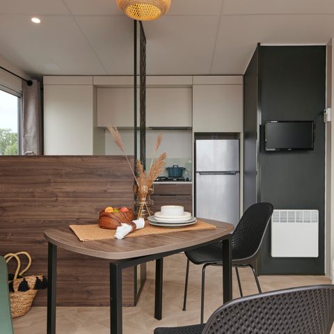 Stacaravan 2 personen - Cottage Nature Exclusif 1 slaapkamer met SPA 2 pers