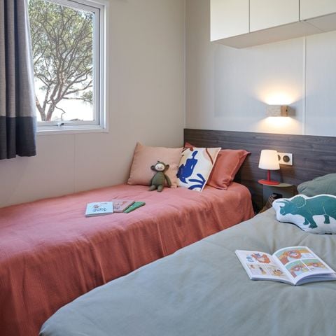 MOBILHOME 8 personnes - Cottage Nature Family Exclusif 3+1 chambres avec Piscine privative