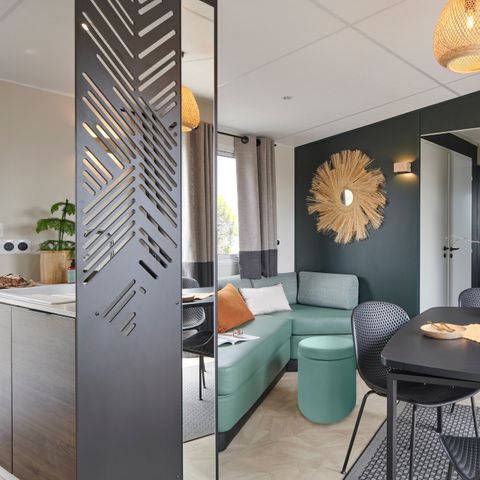 Mobilheim 6 Personen - Cottage Nature EXCLUSIV 3 Zimmer mit SPA