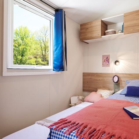 BUNGALOW 4 personnes - Cottage PREMIUM 2 chambres PECHEUR - Vue plan d'eau