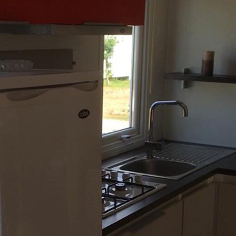 Stacaravan 6 personen - Cottage 2 LEVEN 3 slaapkamers