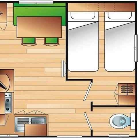 BUNGALOW 4 personnes