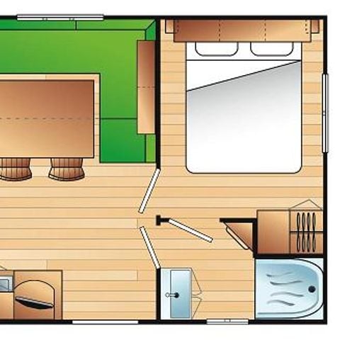 BUNGALOW 8 personnes