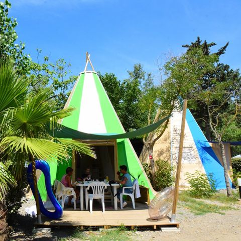 Tenda 4 persone - TIPI 4 (2 adulti + 2 bambini)
