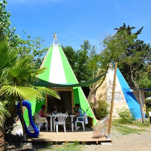 Tent 4 personen - TIPI 4 (2 volwassenen + 2 kinderen)