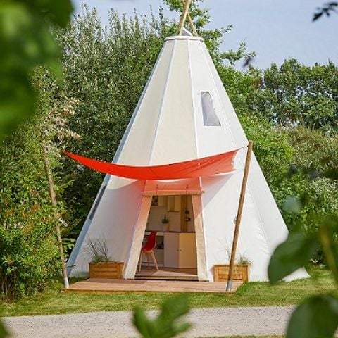 Zelt 4 Personen - TIPI 4 Pers ( 2 Erwachsene + 2 Kinder)