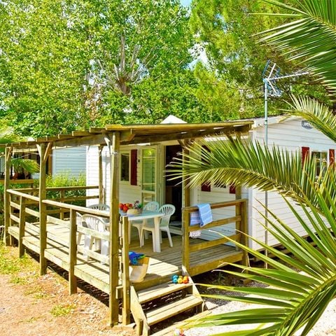 Mobilheim 6 Personen - Klimatisiertes Mobilheim 4/6 Personen (ca. 30 m²)