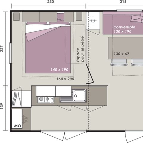 Mobilheim 5 personen - IRM Super Mercure Scheldeoord
