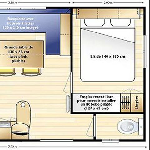 Casa mobile 5 persone - IRM Famiglia Scheldeoord