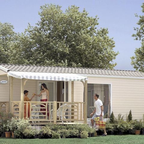 Mobilheim 6 personen - 2 Zimmer