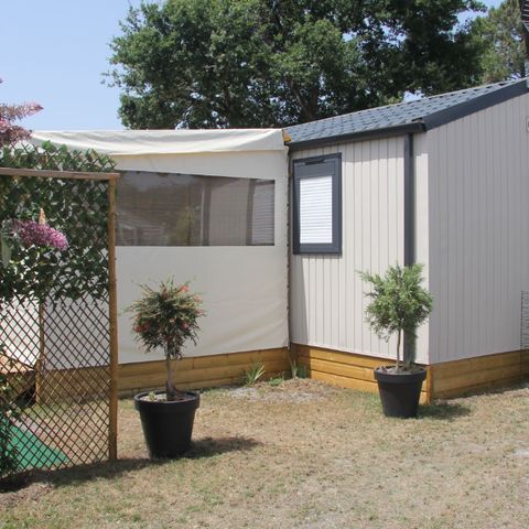 MOBILE HOME 8 people - Privilège 40m² - 3 bedrooms - Air conditioning - 2 TV - LV - Oven