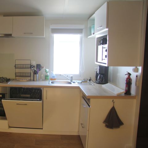 CASA MOBILE 8 persone - Privilège 40m² - 3 camere - Aria condizionata - 2 TV - LV - Forno