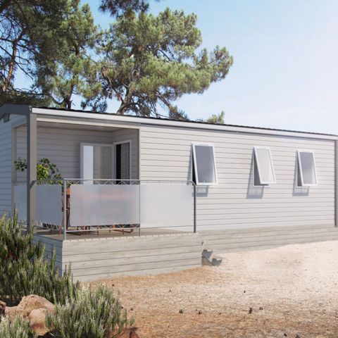 Mobile home 6 persons - Privilège 27m² - 3 bedrooms - Air conditioning + TV + Dishwasher