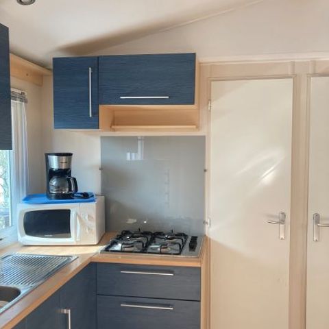 Stacaravan 6 personen - MRI Poplar met airconditioning ( Aankomst op zaterdag )