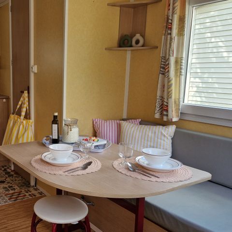 Mobile home 4 persons - Laurier - air-conditioned - 2 bedrooms