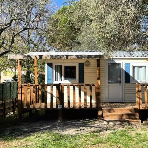 MOBILHOME 4 personas - Mobil Home Bambou 3 Piezas 4 Personas + TV