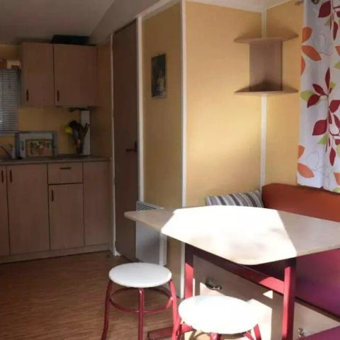 MOBILHOME 4 personnes - Mobil Home Bambou 3 Pièces 4 Personnes + TV