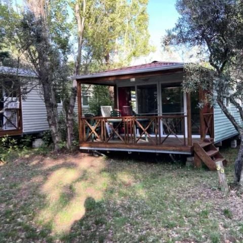 MOBILHOME 5 personnes - Mobil Home Cyprès 3 Pièces 4/5 Personnes Climatisé + TV