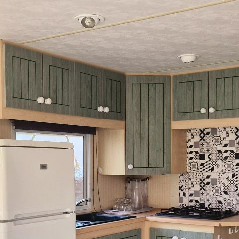 MOBILE HOME 4 people - RETRO Cottage 3 Rooms 4 People Air-conditioned + TV