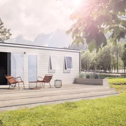 Stacaravan 6 personen - GRAND CONFORT 4 Kamers 6 Personen Airconditioning