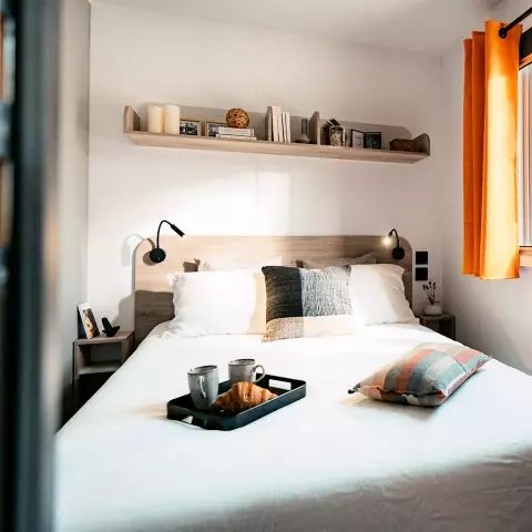 Stacaravan 2 personen - GRAND CONFORT 2 Kamers 2 Personen Airconditioning