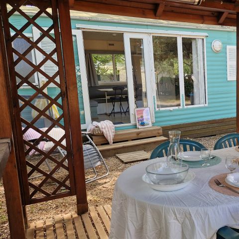 Mobile home 4 persons - COTTAGE RETRO 2 Bedrooms - Air-conditioned