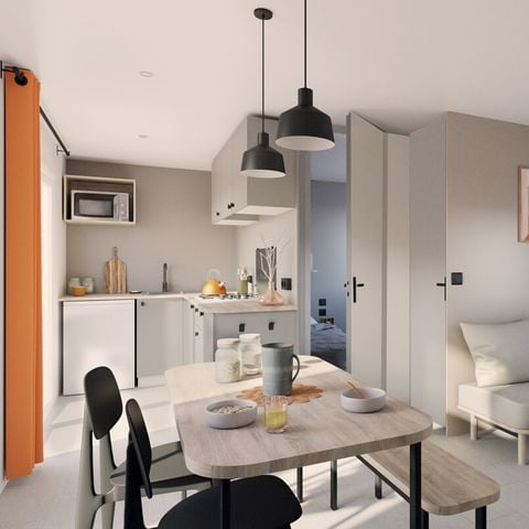 Mobilheim 4 Personen - GRAND CONFORT PREMIUM 2 Schlafzimmer - klimatisiert