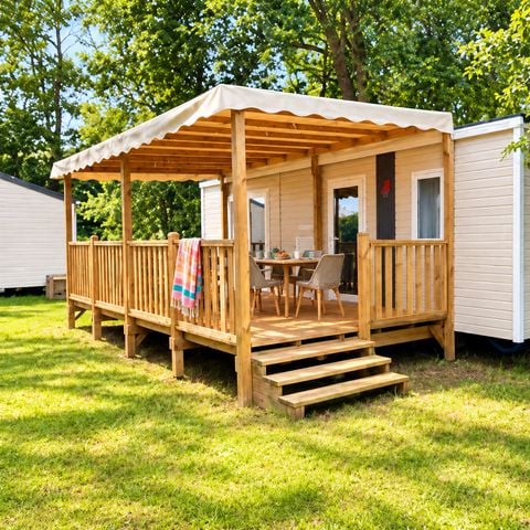 Mobilhome 4 personnes - CLIMATISÉ