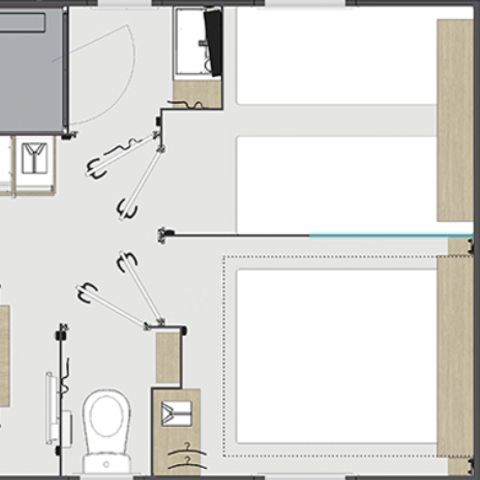 CASA MOBILE 8 persone - GRAND CONFORT 8 pers