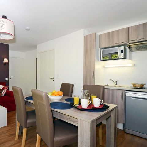 Apartement 6 Personen - 2-Zimmer-Kabine 6 Pers.