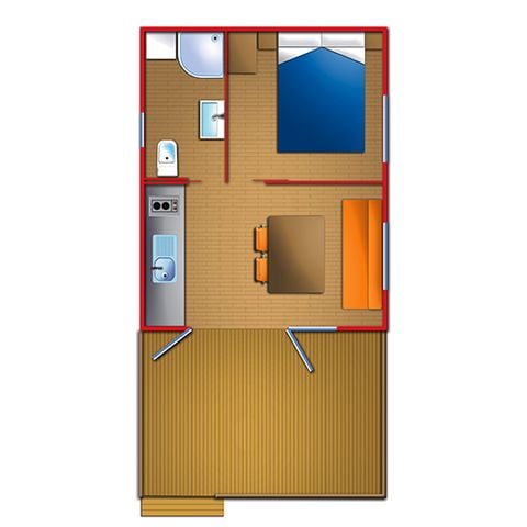 Mobile home 2 persons - VENUS