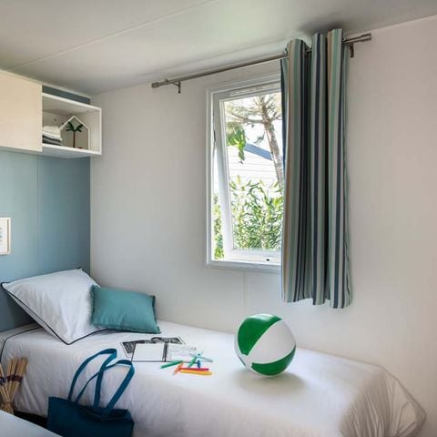 Stacaravan 6 personen - Comfort cottage - Geïntegreerd overdekt terras