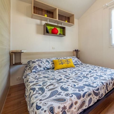 Stacaravan 5 personen - Grand Cottage Confort - Half overdekt terras