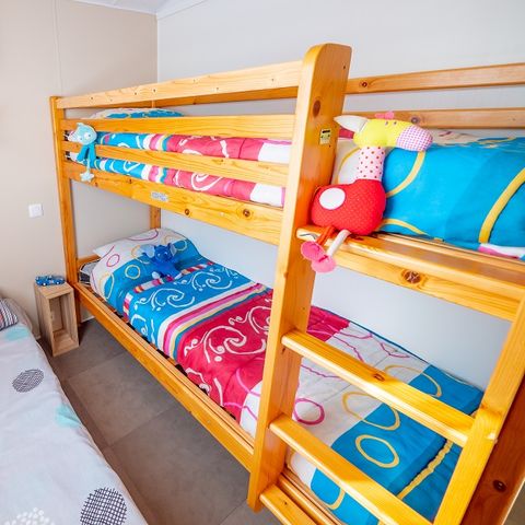 Stacaravan 4 personen - Grote Comfort Cottage - Geïntegreerd overdekt terras