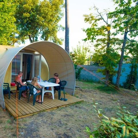 BUNGALOW TOILÉ 4 personnes - Tente coco sweet (sans sanitaires)