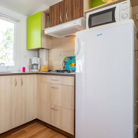 Stacaravan 4 personen - Stacaravan | Klassiek | 2 Slaapkamers | 4 Pers. | Verhoogd terras