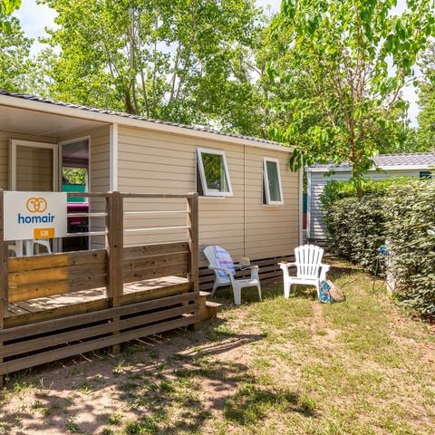 Stacaravan 6 personen - Comfort | 3 slaapkamers | 6 pers. | Enig terras
