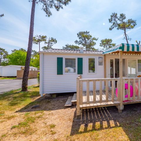 Mobilheim 6 Personen - Mobilheim | Classic | 2 Zi. | 4/6 Pers. | Erhöhte Terrasse