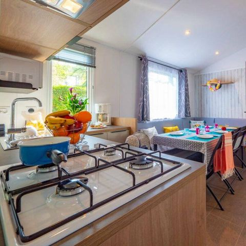 Mobilheim 8 Personen - Mobilheim | Comfort | 4 Zi. | 8 Pers. | Höhere Terrasse | 1 Bad