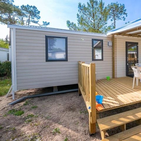 Stacaravan 6 personen - Stacaravan | Comfort | 3 Slaapkamers | 6 Pers. | Verhoogd terras