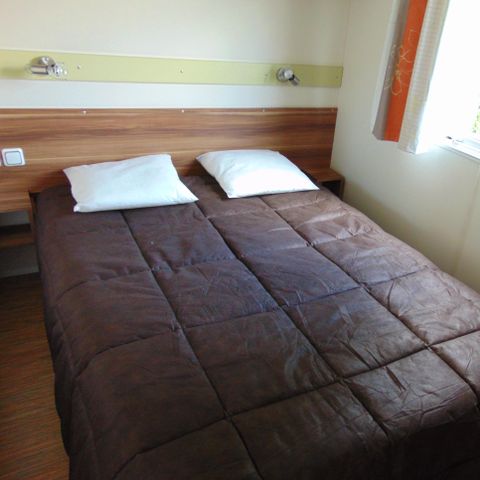 Mobilheim 6 personen - éco 30 m² / 2 Zimmer - überdachte Terrasse