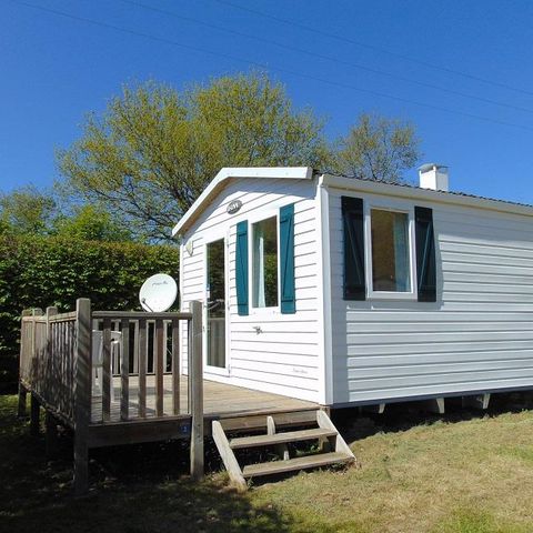Stacaravan 2 personen - Standaard 16 m² / - 1 slaapkamer - Terras